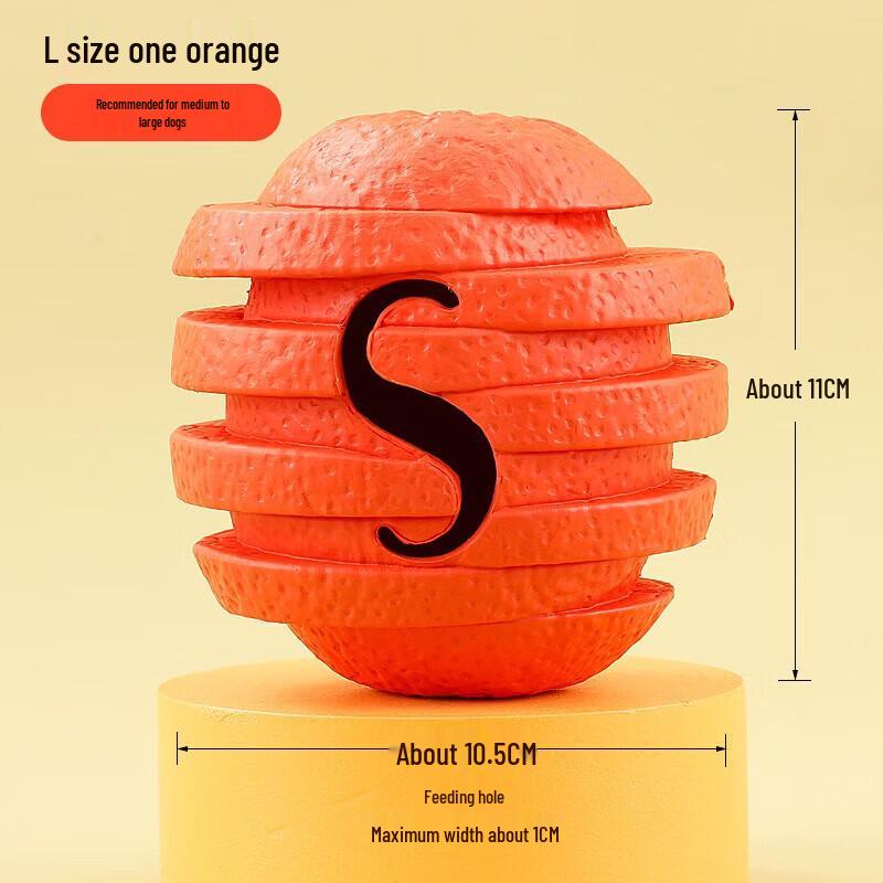 Petlimit Dog Chew & Food Dispensing Toy Ball