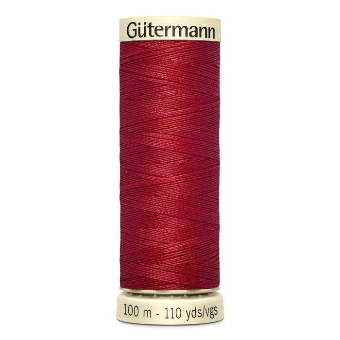 Fil à coudre 100% polyester Gutermann 1 Bobine - Att 46 - rouge rubis