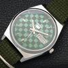 REFURBISHED JAPAN SEIKO 5 6309A AUTOMATIC MENS GREEN COLOR DIAL WATCH a440294-4 Sk-a440294