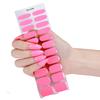 1Set Gel Nail Stickers 22pcs Color Variety Nail Art Set Full Nails Wraps for Women Easy to Apply