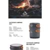 Outdoor Camping Pot 1.3L 2.3L Cookware Outdoor Cooking Kettle Set Heat Cooker Travel Tableware Tourist Kitchen Utensil Equipment