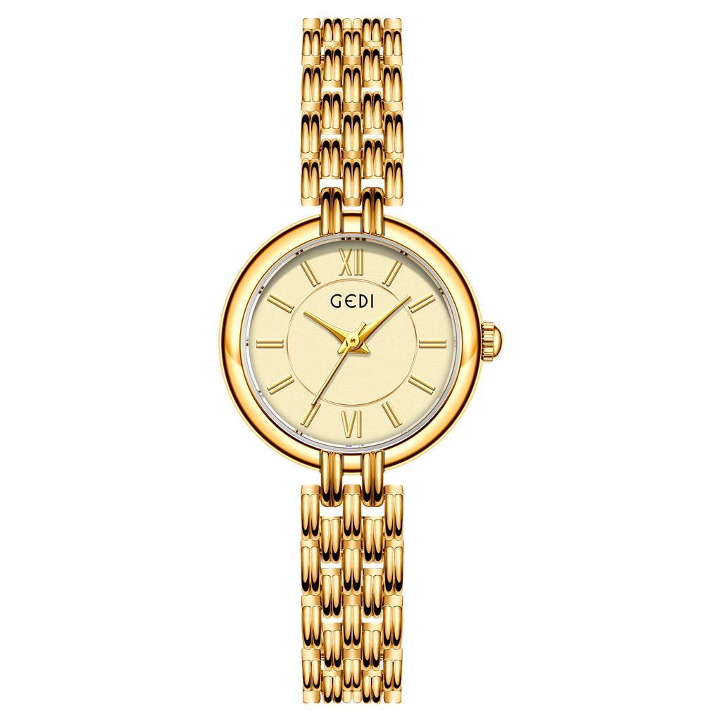Literary Retro Simple And Versatile Exquisite Bracelet Watch Middle School Student High Value Alloy Waterproof Quartz Watch