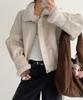 The Green Lab All Day Suede Maxi Shoulder Bag [Brown]