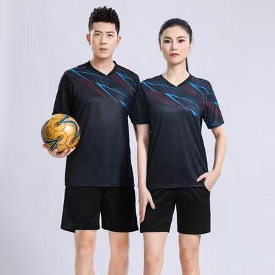 Short Sleeve Summer Table Tennis and Badminton Sports Set for Men and Women