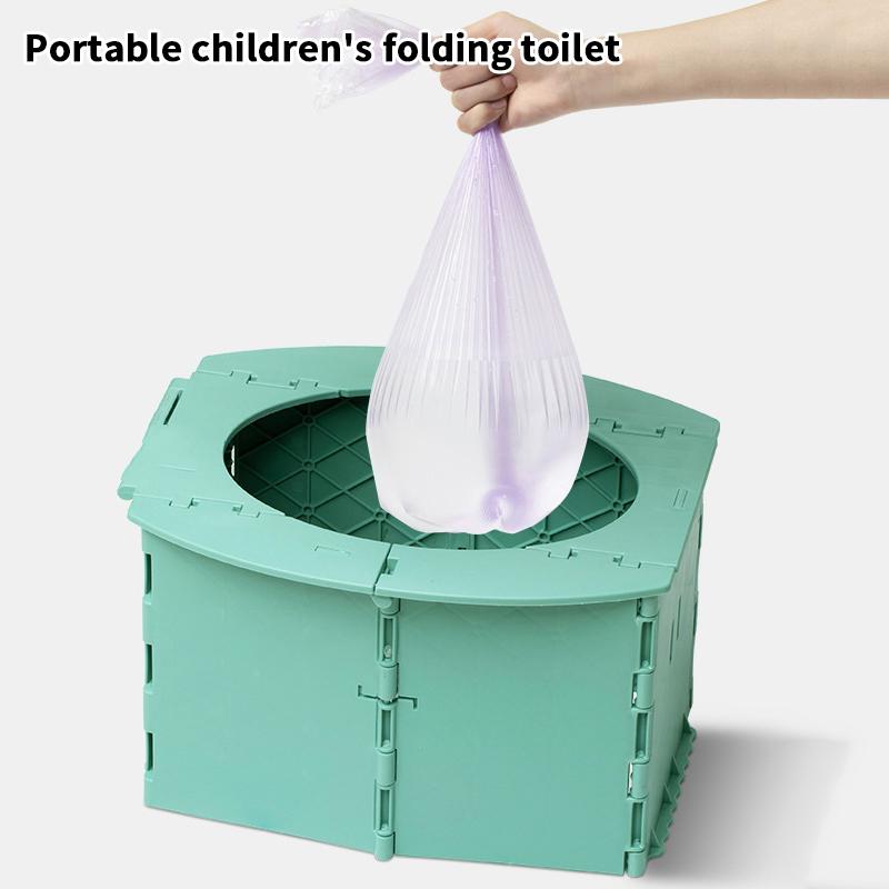 Tragbare Jungen WC-Toilettensitz Baby-Mädchen Töpfchen-Toilettenschüssel Faltbares Töpfchen-Trainings-Töpfchen Outdoor-Reise-Töpfchen Kindersitz Baby-Töpfchen
