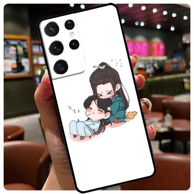 WORD OF HONOR Chibi Handyhülle Für Samsung Galaxy S24 Ultra S20 S21 S22 S23 S25 Ultra S9 S10 Plus S25 FE Hülle
