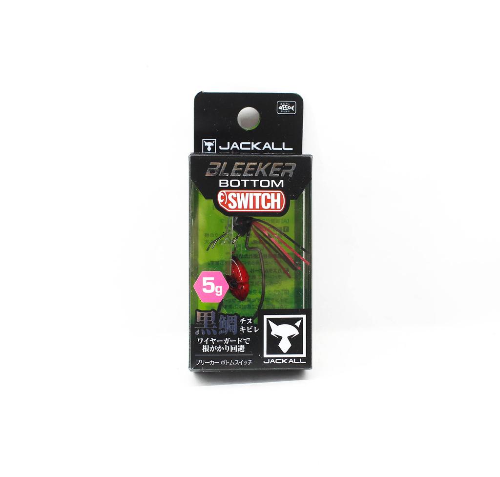 Jackall Bleeker Bottom Switch 5 Grams Sinking Lure Red (5447)