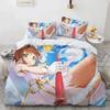 Аниме Cardcaptor Sakura Постельное белье Пододеяльник Спальня Одеяло Покрывала Односпальный Твин King Size Покрывало Домашний Текстиль