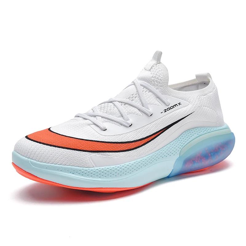 

Мужские кроссовки для бега, сетчатые кроссовки для марафона, спортивные кроссовки для женщин, роскошный дизайн, теннисные туфли на шнуровке, 2024, новые мужские кроссовки 36