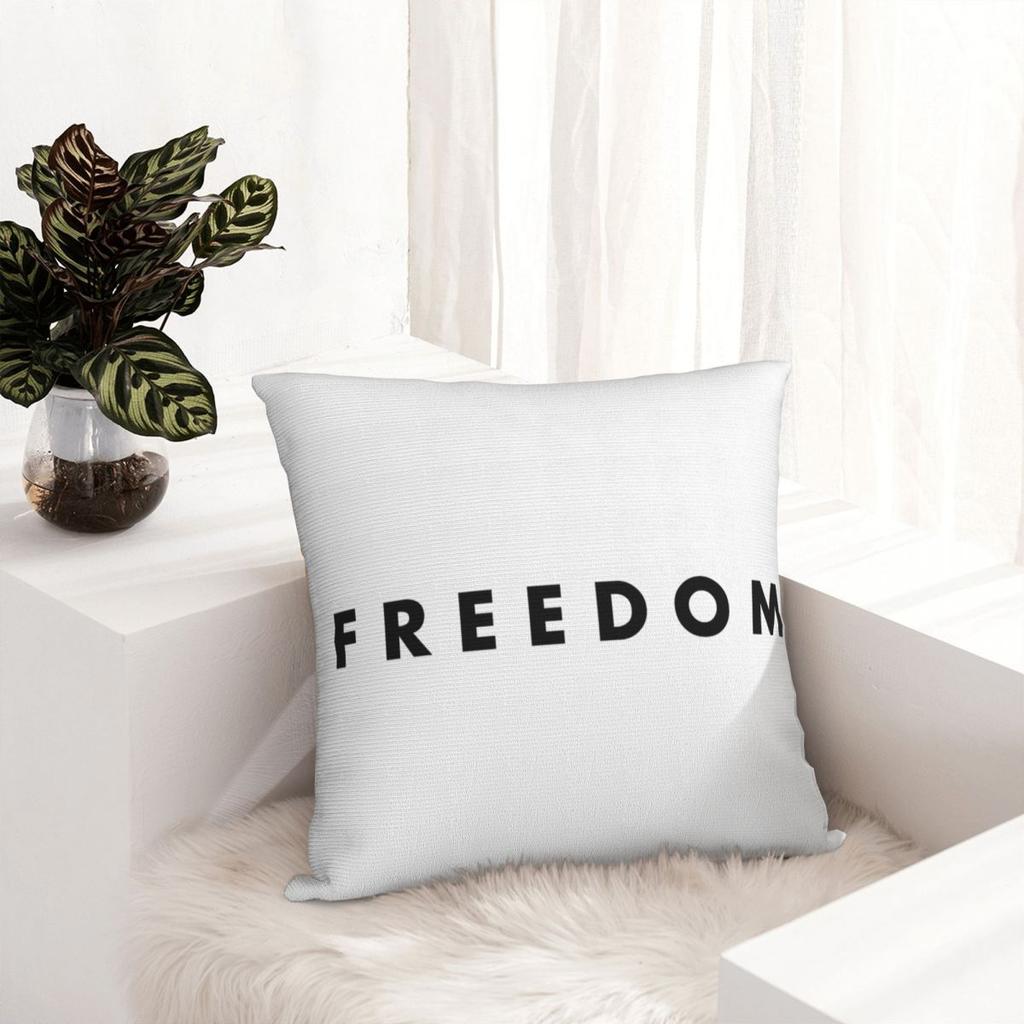 Freedom Charlie Kirk Pillowcase Printing Fabric Cushion Cover Decorations Pillow Case Cover Bed Square 40*40cm