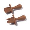 Silicone Baby Feeding Spoon Set - Soft-Head Training Spoons for Infants