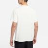 Nike Men's White Short-Sleeve T-Shirt with Soccer-Inspired Logo and Floral Print