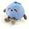 10cm simulation new innocent blueberry doll stuffed plush toy cartoon anime cute pillow for children's birthday gift fun doll