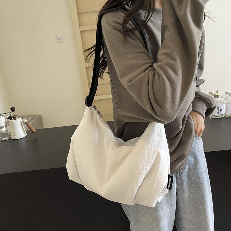 Τσάντα Ώμου Μονόχρωμη Μεγάλης Χωρητικότητας Τσάντα Χιαστί Γυναικεία Τσάντα Μασχάλης