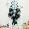 Vintage Black Feathers Dream Catcher Wall Hanging Bedroom Pendants Home Decorations  Handmade Wind Chimes For Birthday Gifts