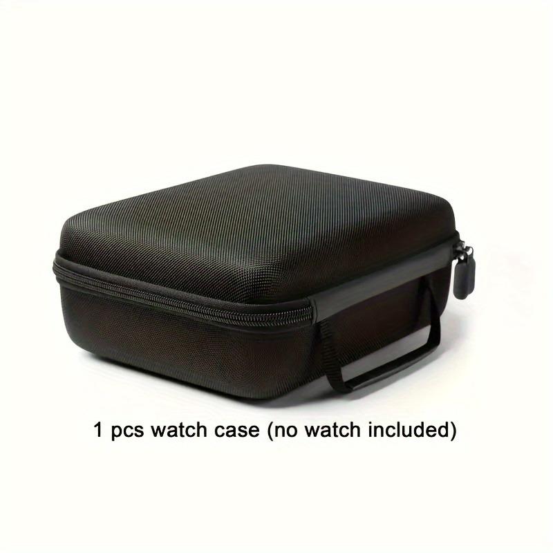 1/2PCS Luxurious Watch Box with 6 Slots Featuring Shock Absorbing Pads Portable Travel Case Both Large Small Watches Protection