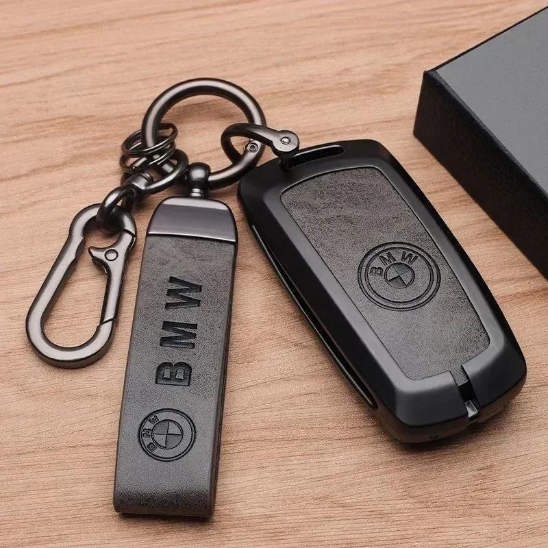 -Autosleutelhoesje Houder Sleutelschaal Voor BMW 1 3 5 7 Serie X1 X3 X4 X5 F10 F15 F16 F20 F30 F18 F25 M3 M4 E34 Sleutelhanger Accessori