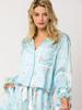 2024 New Women's European & American Print Pajama Suit