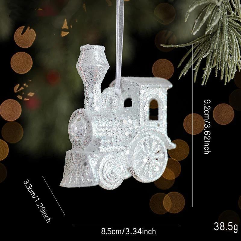 Locomotive Hanging Ornament Christmas Tree Pendants 2026 Christmas Home Decoration 2026 Year Party Gifts