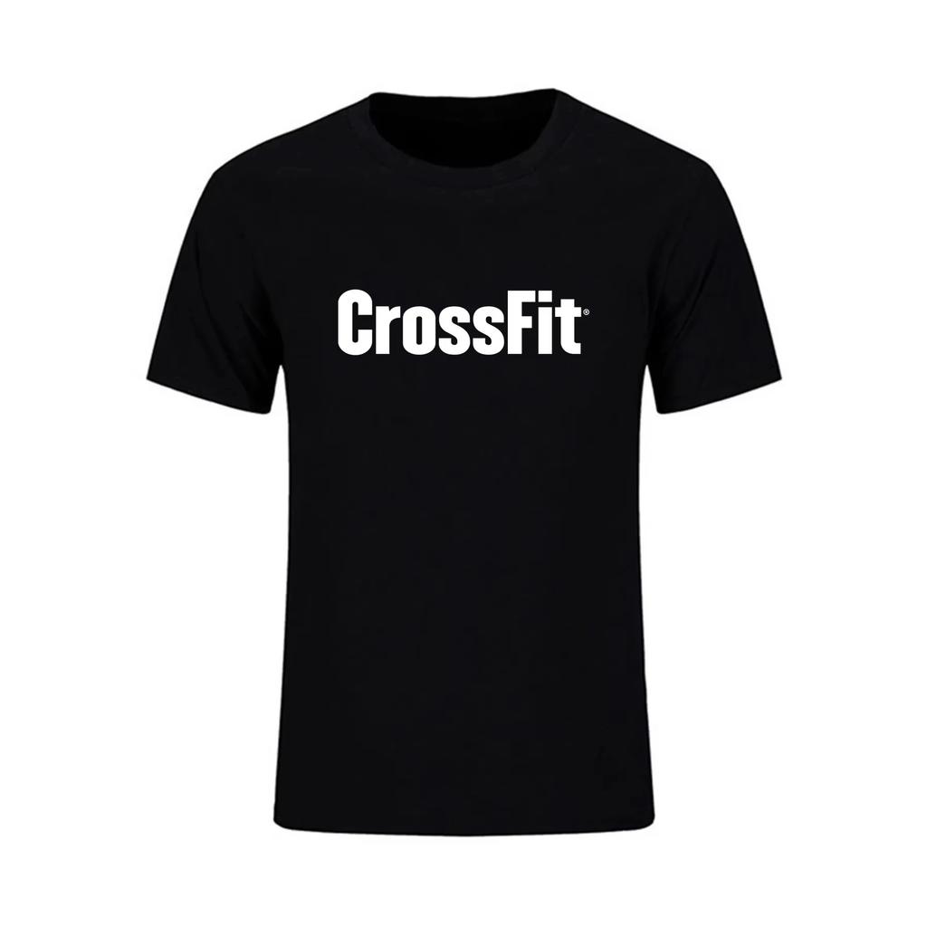 Crossfit Fitness Siłownia Miłośnik Podnoszenia Ciężarów Prezent T-Shirt Niesamowity T-Shirt Casualowy Dodatkowy Duży Podstawowy Męski Wysokiej Jakości Bawełniany Top