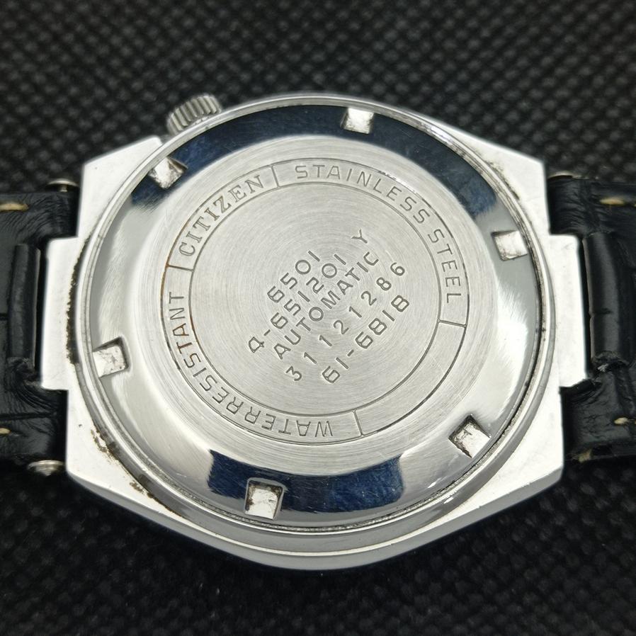 GEBRAUCHTE HERREN ALTE CITIZEN JAPAN AUTOMATIK ORIGINAL ZIFFERBLATT UHR a416178-2 R10621f-a416178