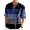 Camisa de Manga Larga Casual de Negocios Ajustada a la Medida para Hombre Nueva Moda Primavera Otoño