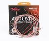 Alice AME422 Phosphor Bronze Folk Guitar Strings, Full Set of 6 Strings, 1st String Included