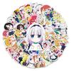 1050Pcs Japanese Anime Manga Miss Kobayashi'S Dragon Maid Cute Decorative Stickers Diy Water Cup Pencil Case Laptop Decals