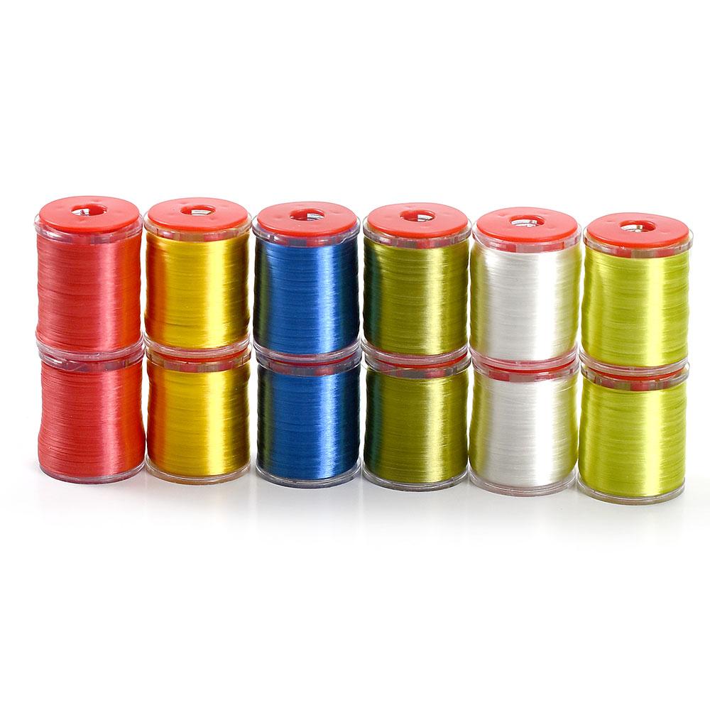 MNFT 2Spools 75D Fly Tying Thread for Midge Nymph and Small Dry Flies Essential Fishing Tool & Accessory