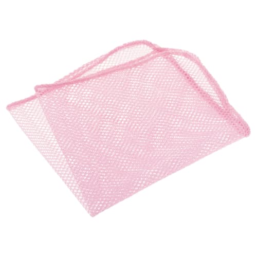 Aska Towel "Dishwashing Revolution" Pink, 31cm X 38cm, Kitchen Sponge, Mesh Cloth, Woven Scrubber, Bottle Cleaner