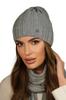 Filona Women' Set Hat with Scarf Color Gray