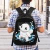 Pokemon Backpacks Squirtle Splashing Water Manga Panel Daypack  Mochila High School Sturdy Shoulder Rucksack