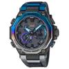 MTG B2000 Orologio da Uomo Impermeabile 200m Movimento Solare al Quarzo Cinturino in Resina Quadrante Nero MTG-B2000YST-1AJR