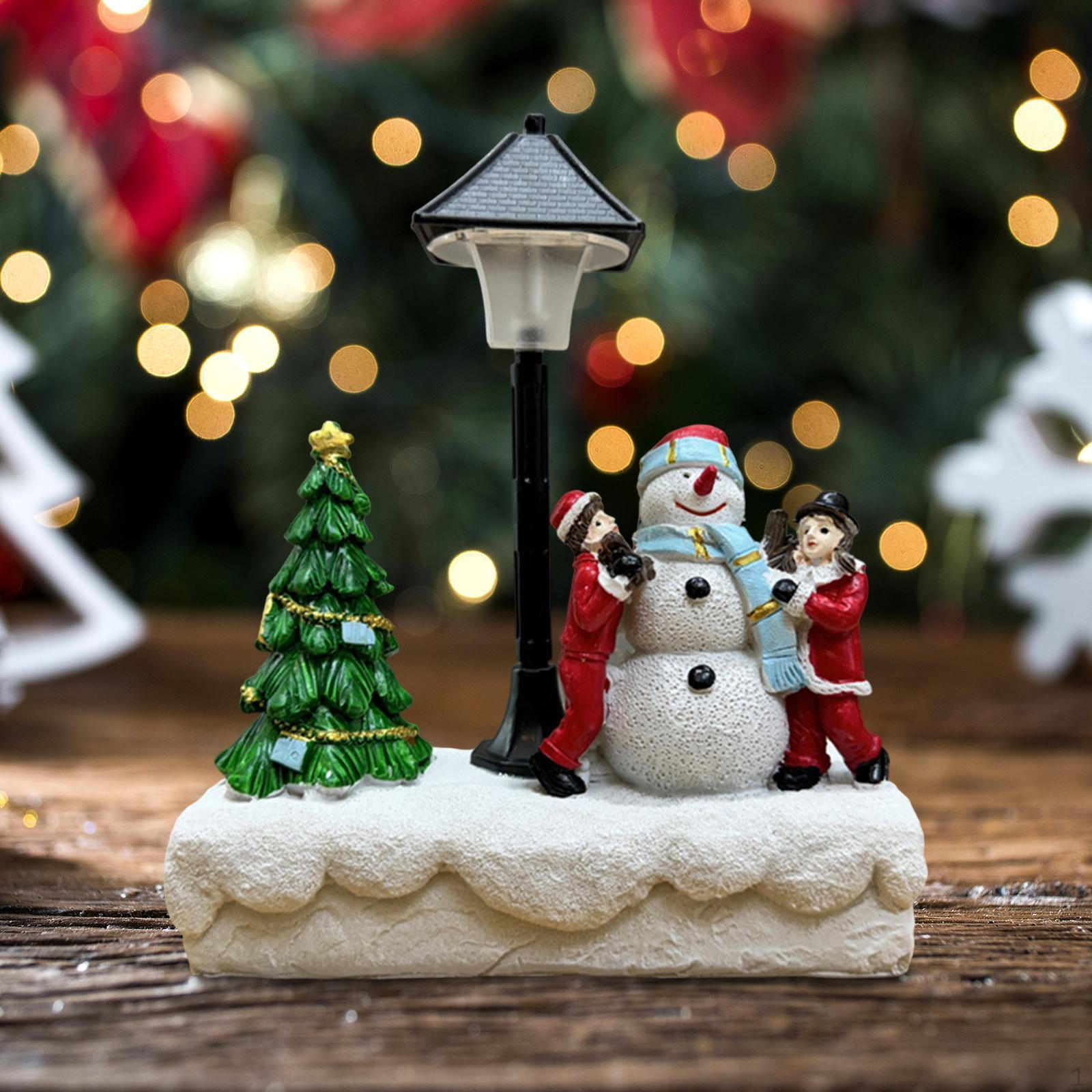 

Рождественская фигурка ночник настольная лампа для дома и офиса Style B