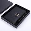 Anpassbares A5 Geschäftsgeschenk-Set - PU-Leder-Notizbuch mit Logo-Druckoption
