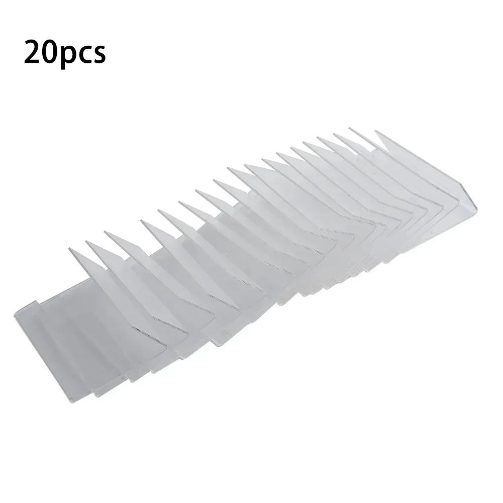 20pcs 5x7.5cm Acrylic Sign Display Stand Plastic TransparentPrice Of Business Card Label Stand Desktop Business Card Holder