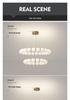 Italian Cream Minimalist LED Pendant Lamp for Living Room and Stairwell