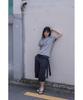 Haechinglum Roll Up Fatigue Shorts Dark Purple