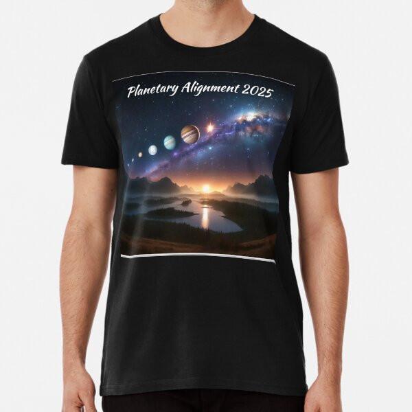 Planetary Alignment 2025 S to 5XL Made in the AU/USA T-Shirt