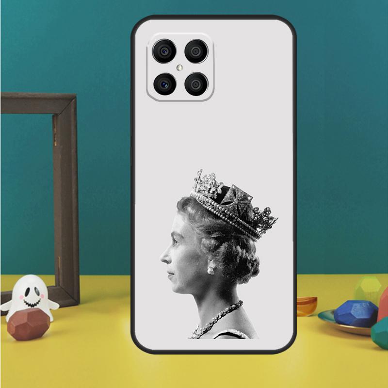 England Queen Elizabeth II Case For Honor 200 Pro X9b X9a X8b X8a X8 X9 X9c 50 70 90 Lite Honor Magic 5 6 7 Pro Cover