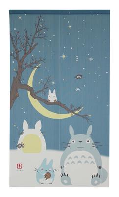 Studio Ghibli Totoro Noren Curtain Tapestry Winter