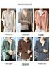Women's Hooded Wool Knit Cardigan - Autumn & Winter Loose Fit Zipper Sweater Fashion Jacket