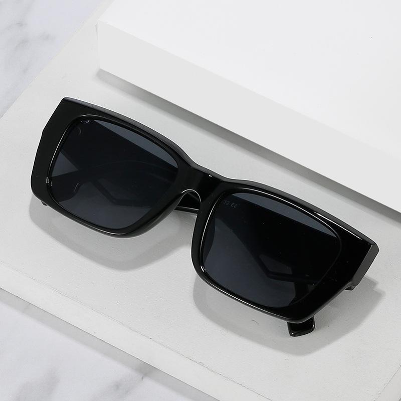 Large Frame Wide Legs Sunglasses Women'S Trendy New Sunglasses Women'S Glasses Sunglasses
