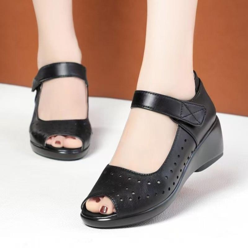 

Fishmouth New Style Single-Sole Dance Shoes with Soft Bottom - Women s Sandals 35 чёрный