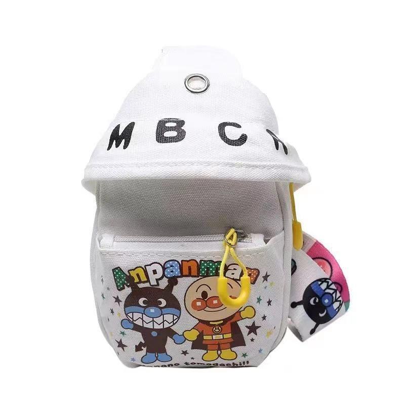 Canvas Bag Cute Cartoon Backpack Children's Outdoor Travel Bag Fashion Women's Bag Shoulder Crossbody