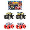 Hot Wheels Monster Truck 1:64 2-Pack Assorted Vehicle Toys, Mini Cars, Set of 8 (2 Cars per Pack), Boxed, Ages 3+, Multi-Purpose, 986T-FYJ64