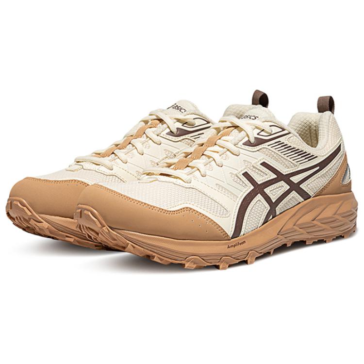 New Asics Gel Sonoma CN Abrasion Resistant Breathable Low Top Running Shoes Men's Beige Brown 1011B852-200