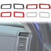 Seitenlüftungsauslass-Zierleiste für die Mittelkonsole für Dodge Ram 1500 2010-17 Zubehör