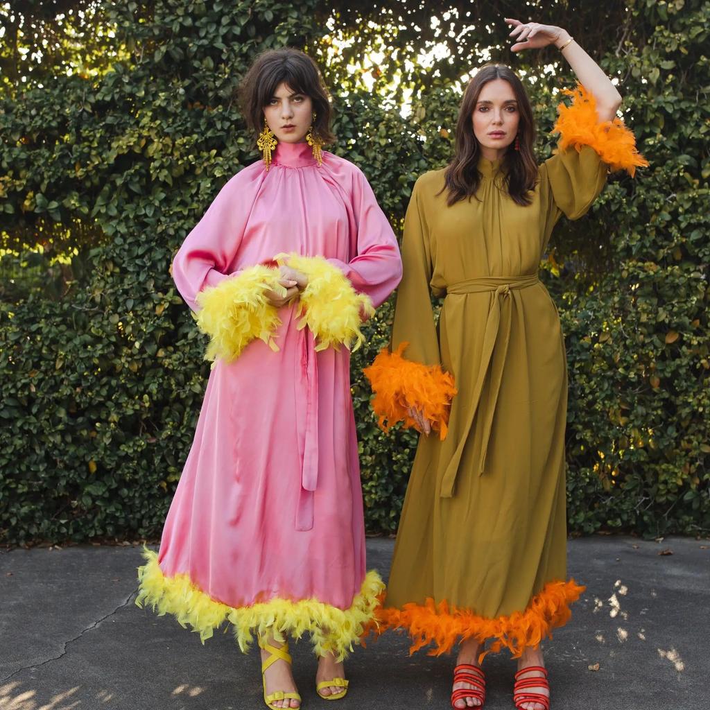 DIY 2 Yards Green Turkey Feather Boa 90g Fluffy Feathers for Craft Fring Wedding Dress Scarft Shawl Decor Costume Sewing Accessories