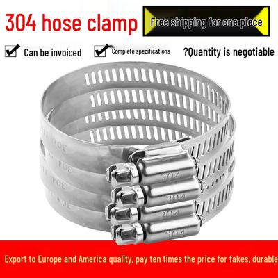 Stainless Steel Hose Clamp for Pipes and Washing Machines
